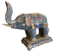 Load image into Gallery viewer, VINTAGE WOODEN ELEPHANT
