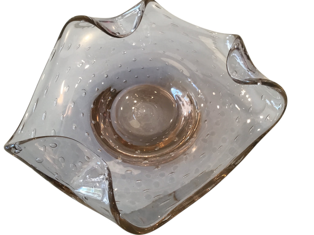 murano glass cigar ashtray