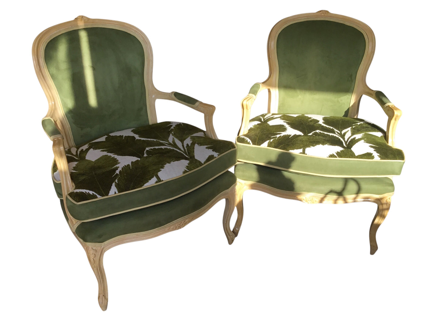 VINTAGE FRENCH BERGERE CHAIRS