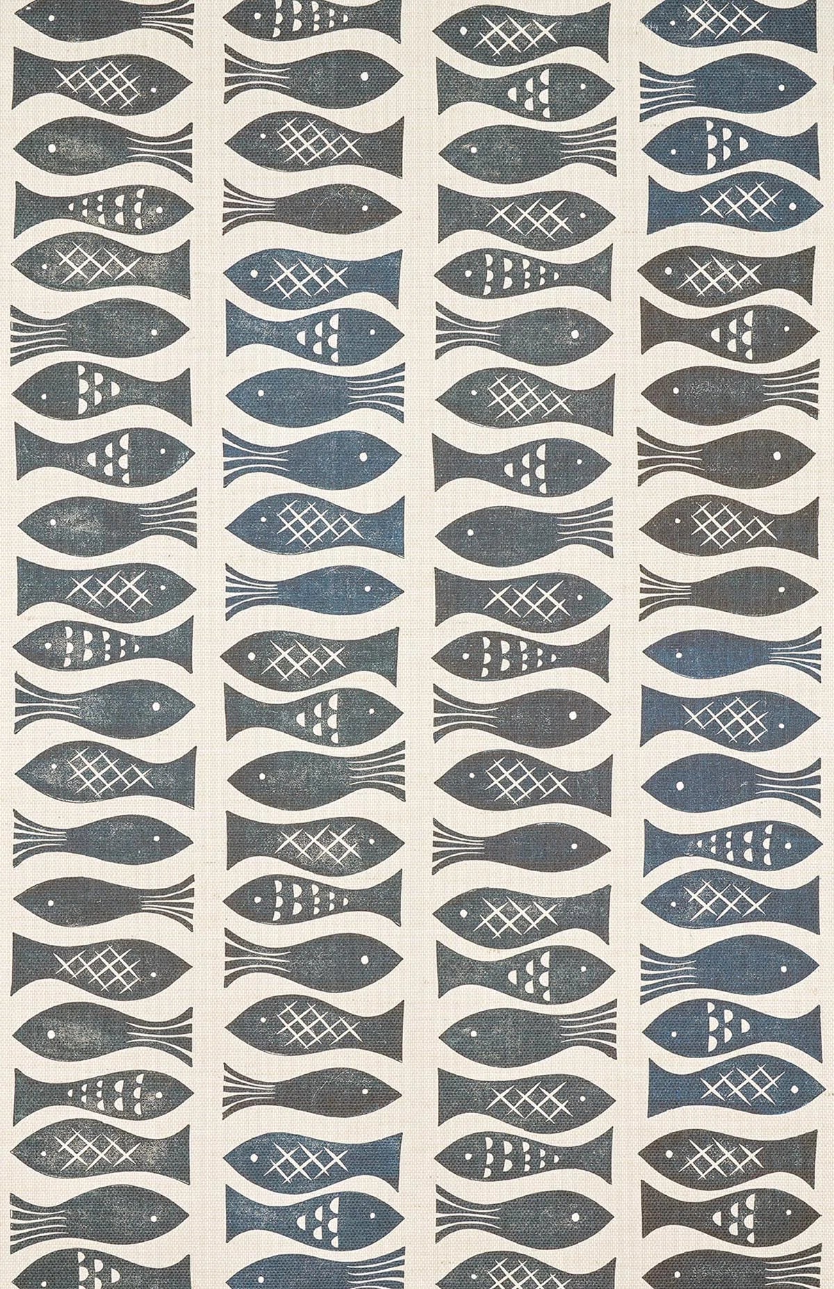 Cancale wallpaper in Encre