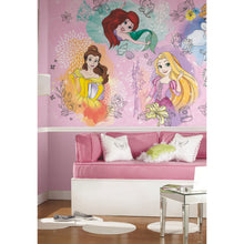 Load image into Gallery viewer, Disney Princesses Peel and Stick Mural