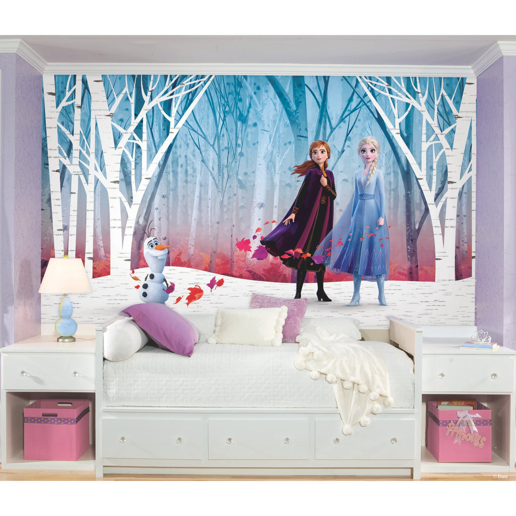 Frozen Woodland Tree Peel & Stick Wall Murals