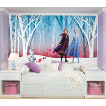 Load image into Gallery viewer, Frozen Woodland Tree Peel &amp; Stick Wall Murals