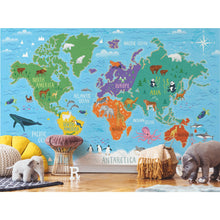 Load image into Gallery viewer, Pink Light Designs World Map Peel &amp; Stick Wall Murals