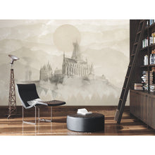 Load image into Gallery viewer, Harry Potter Hogwarts Castle Peel &amp; Stick Wallpaper Mural