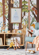 Load image into Gallery viewer, Pink Light Designs Forest Animal Hide &amp; Seek Peel &amp; Stick Wall Mural