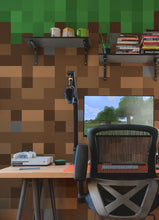 Load image into Gallery viewer, Minecraft Blocks Peel &amp; Stick Wall Murals