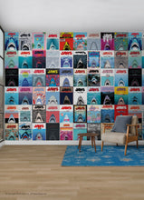 Load image into Gallery viewer, JAWS 50th Anniversary Posters Peel and Stick Mural
