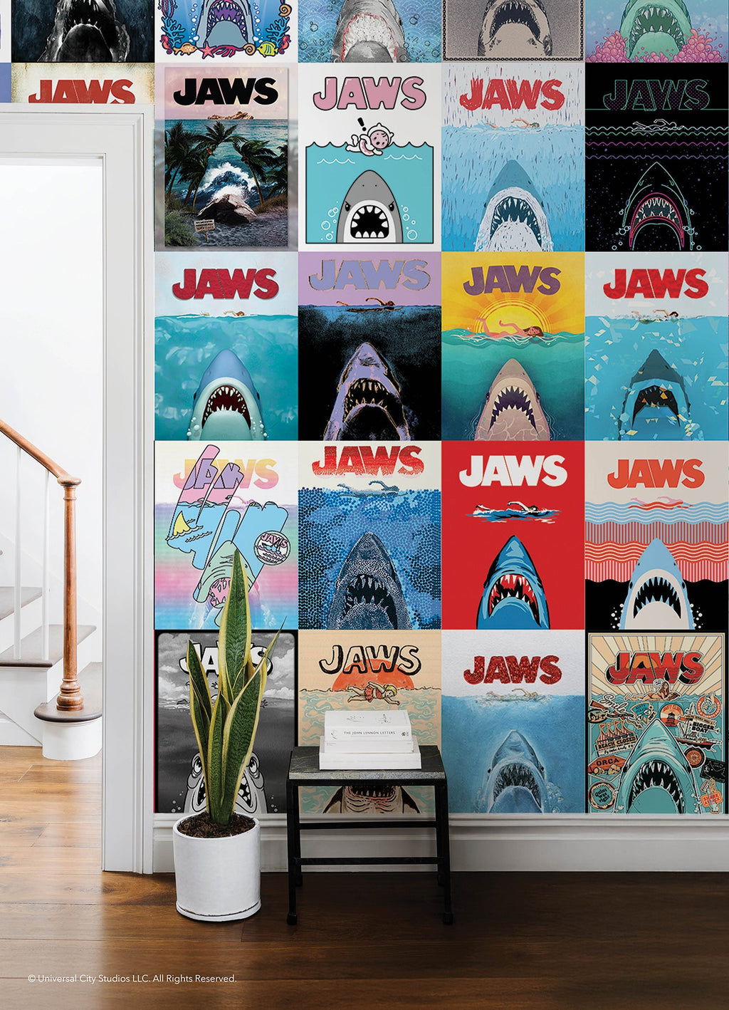 JAWS 50th Anniversary Posters Peel and Stick Mural