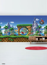 Load image into Gallery viewer, Sonic The Hedgehog Green Hill Peel and Stick Mural