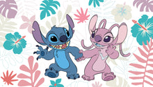 Load image into Gallery viewer, Disney Stitch and Angel Peel and Stick Mural