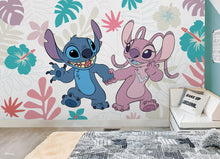 Load image into Gallery viewer, Disney Stitch and Angel Peel and Stick Mural