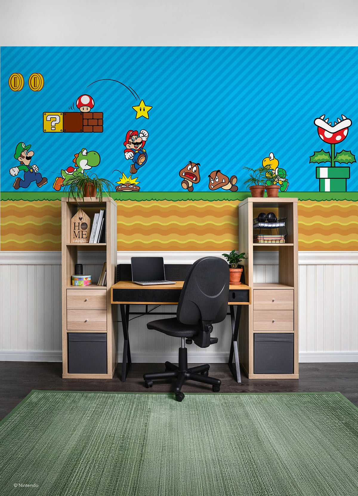 Nintendo Super Mario Classic Scene Wall Murals