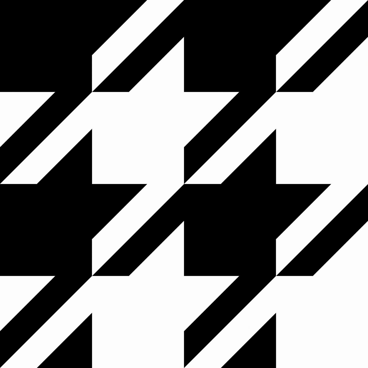 RuHoundstooth Peel & Stick Wallpaper