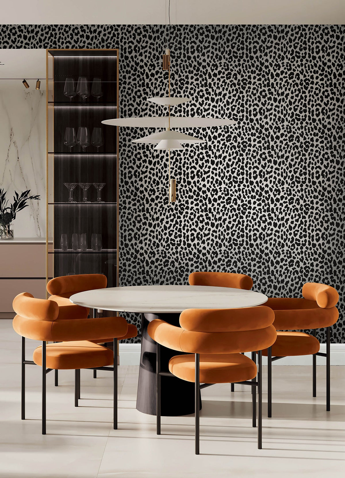 RuLeopard Peel & Stick Wallpaper