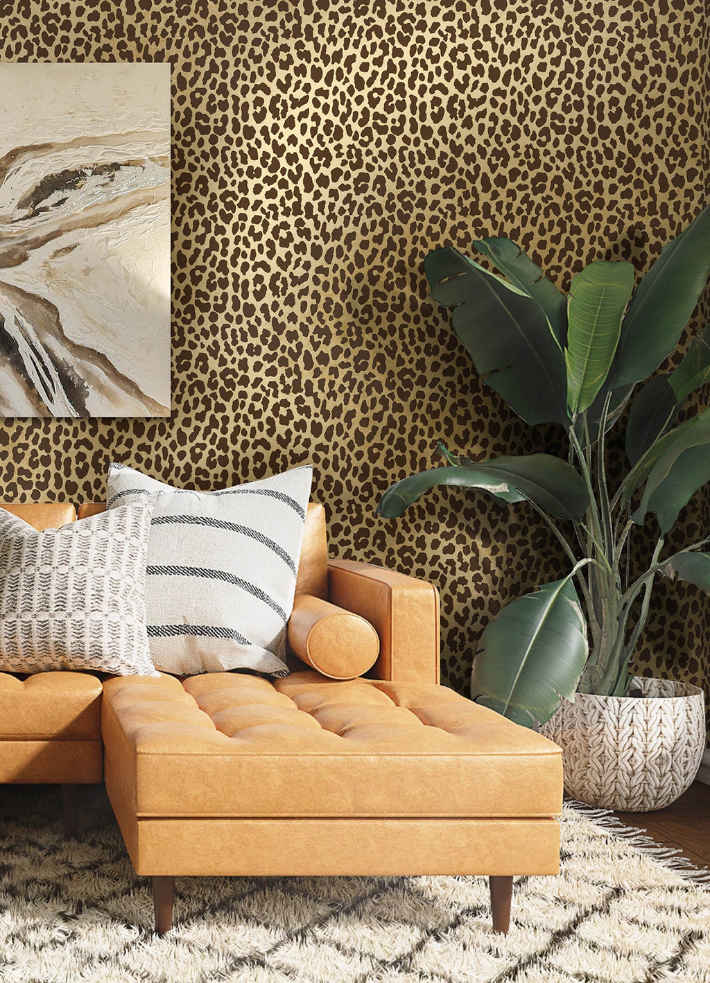 RuLeopard Peel & Stick Wallpaper