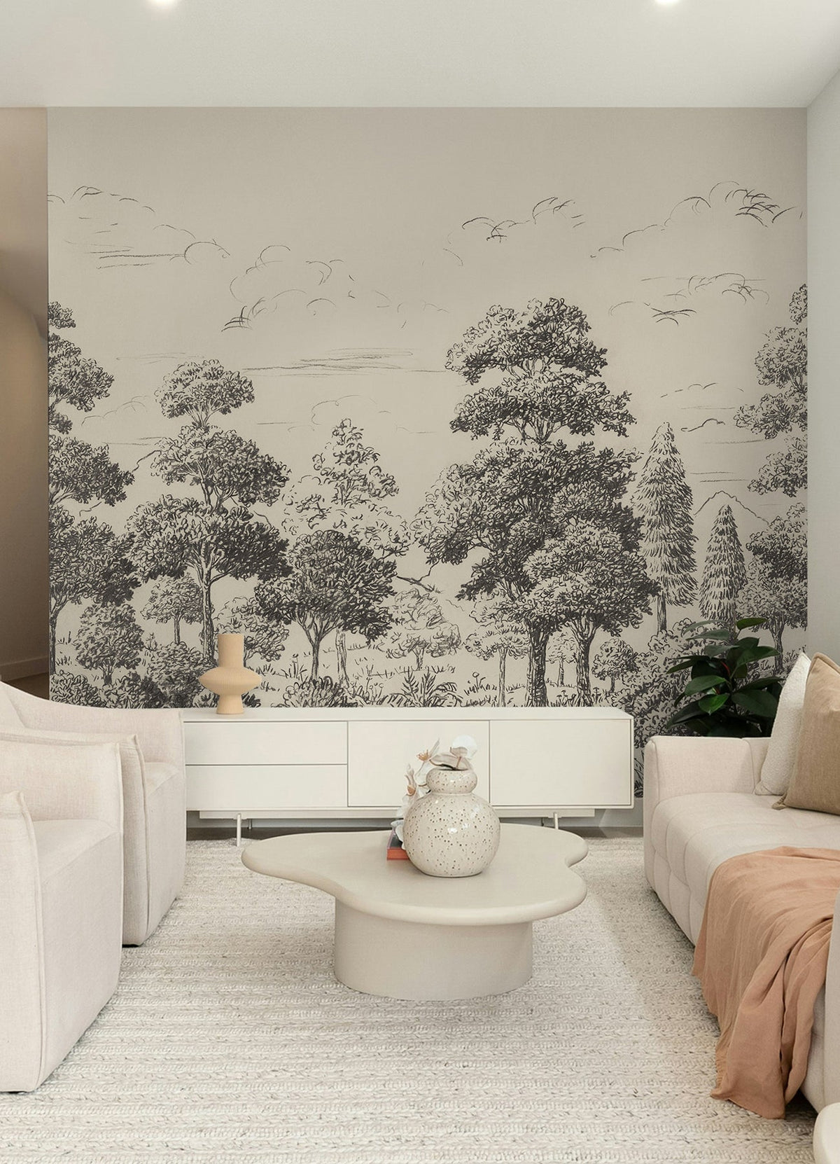 Scott Living Sylva Peel and Stick Mural