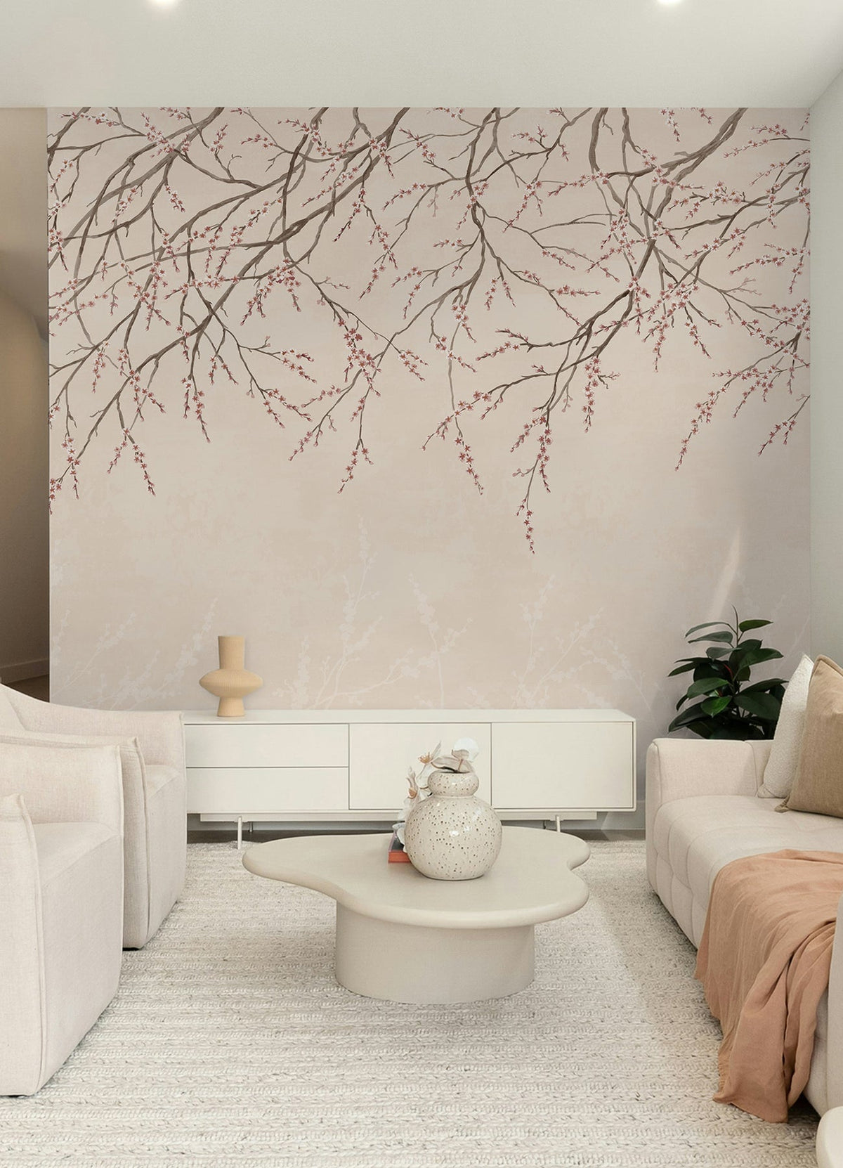 Scott Living Hanami Peel and Stick Mural