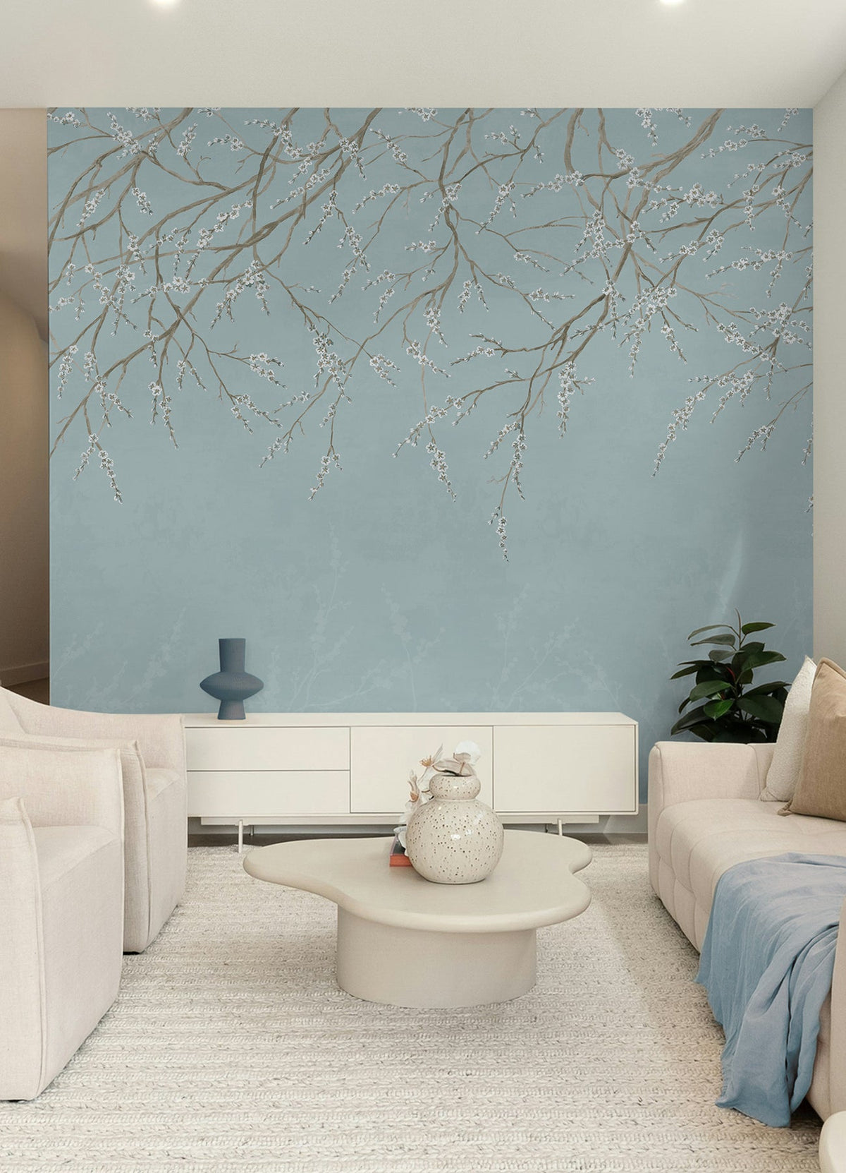 Scott Living Hanami Peel and Stick Mural