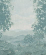 Load image into Gallery viewer, Great Divide Mural - Colourway: Blue Gum - Swatch