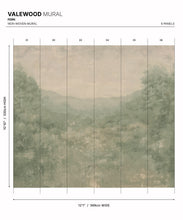 Load image into Gallery viewer, Valewood Mural - Colourway: Fern - Diagram