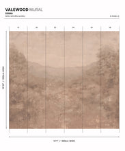 Load image into Gallery viewer, Valewood Mural - Colourway: Sienna - Diagram