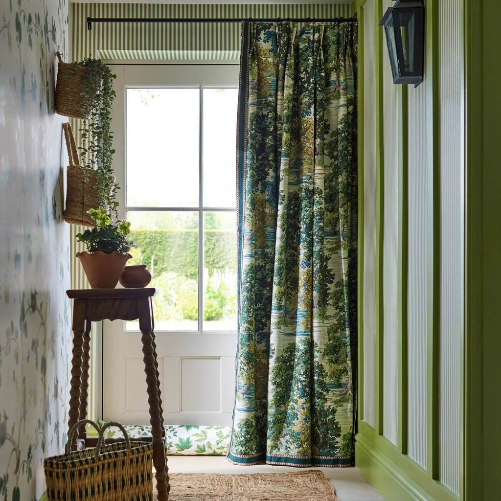 Ancient Canopy Wallpaper by Sanderson lifestyle room scene