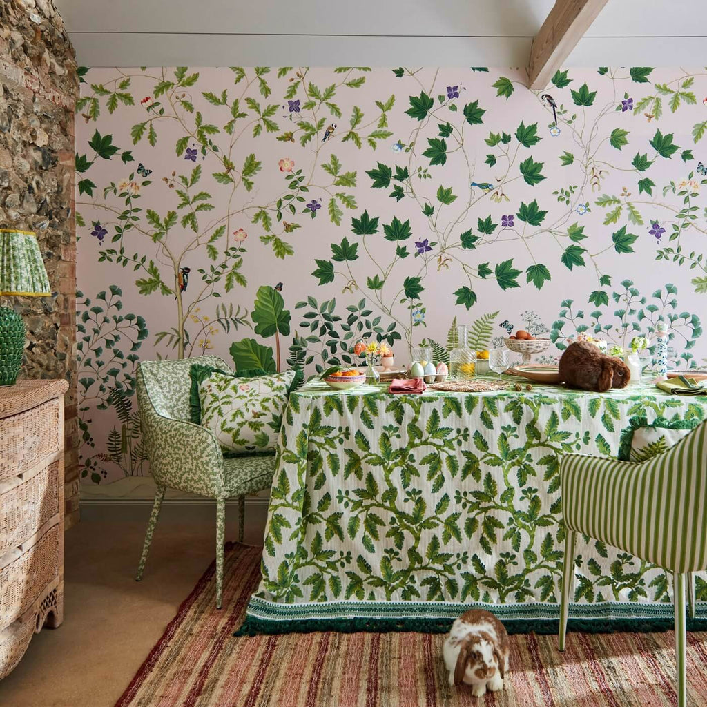 Sycamore & Oak Wallpaper by Sanderson lifestyle room scene