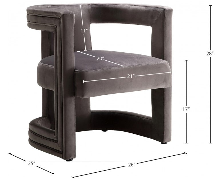 bel-air velvet chair