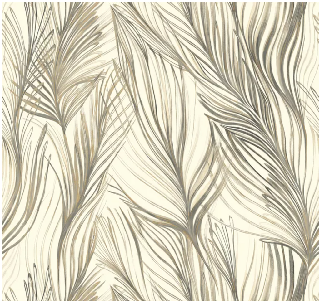 Kravet Fern Feather Wallpaper