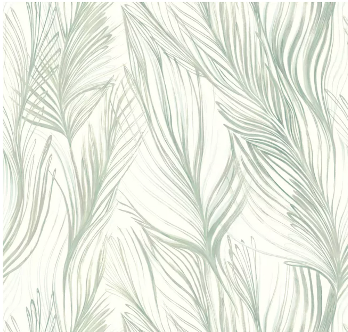Kravet Fern Feather Wallpaper