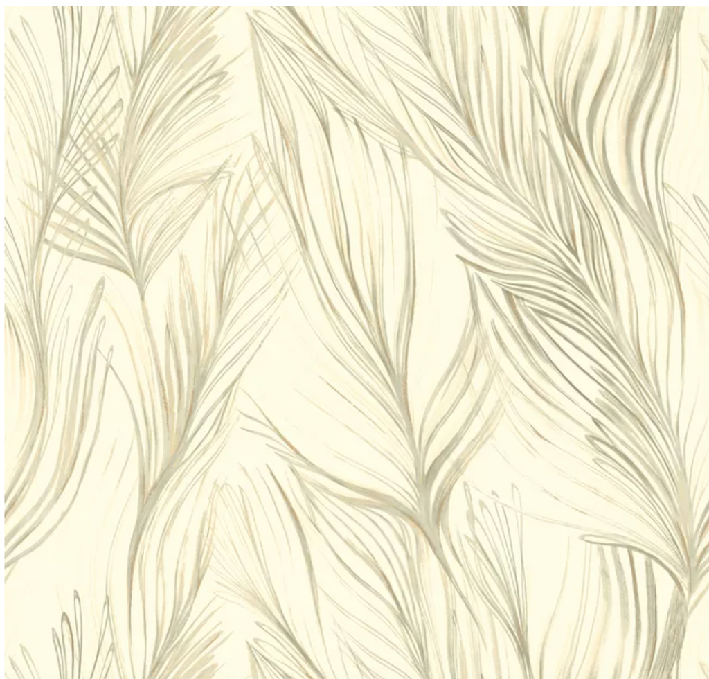 Kravet Fern Feather Wallpaper