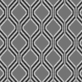 Midnight Groove – Retro Geometric Wallpaper