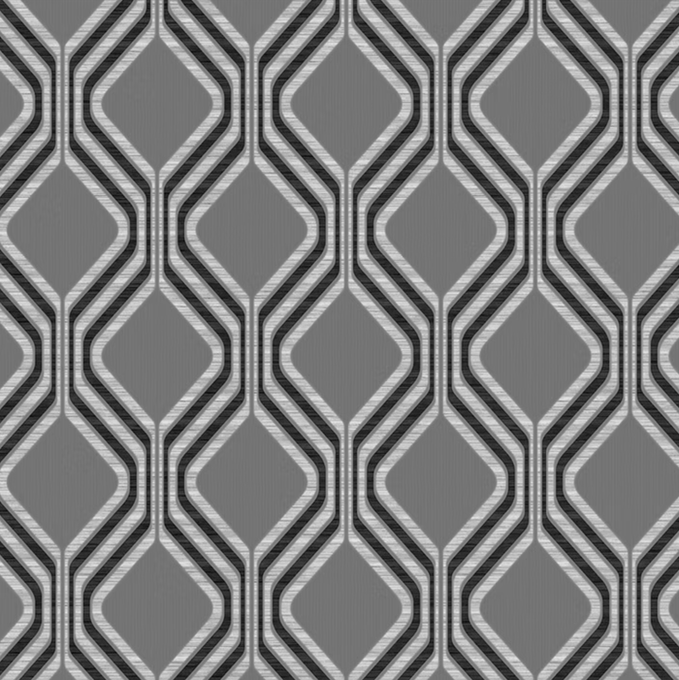 Midnight Groove – Retro Geometric Wallpaper