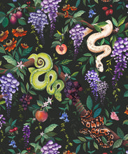 Load image into Gallery viewer, Snake Charmer Wallpaper • Original • Swatch