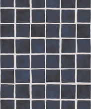 Load image into Gallery viewer, Carée Wallpaper • Midnight White • Swatch