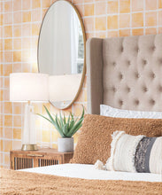 Load image into Gallery viewer, Carée Wallpaper • Sienna Light Beige • Insitu