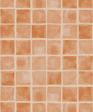 Load image into Gallery viewer, Carée Wallpaper • Sienna Light Peach • Swatch