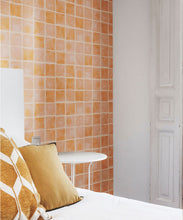 Load image into Gallery viewer, Carée Wallpaper • Sienna Light Peach • Insitu