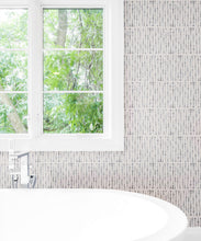 Load image into Gallery viewer, Cercles Deux Wallpaper • Charcoal White • Insitu