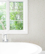 Load image into Gallery viewer, Cercles Deux Wallpaper • Sage Light Beige • Insitu