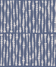 Load image into Gallery viewer, Cercles Deux Wallpaper • Snow Navy • Swatch