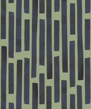 Load image into Gallery viewer, Colonnes Wallpaper • Midnight Green • Swatch