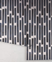 Load image into Gallery viewer, Colonnes Wallpaper • Midnight Light Beige • Rolls