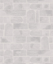 Load image into Gallery viewer, Formes Wallpaper • Gray White • Swatch