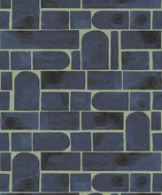 Load image into Gallery viewer, Formes Wallpaper • Midnight Green • Swatch