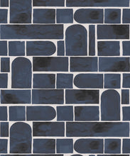Load image into Gallery viewer, Formes Wallpaper • Midnight White • Swatch