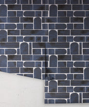 Load image into Gallery viewer, Formes Wallpaper • Midnight White • Rolls