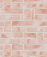 Load image into Gallery viewer, Formes Wallpaper • Salmon Light Beige • Swatch
