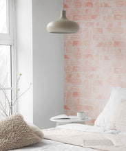 Load image into Gallery viewer, Formes Wallpaper • Salmon Light Beige • Insitu